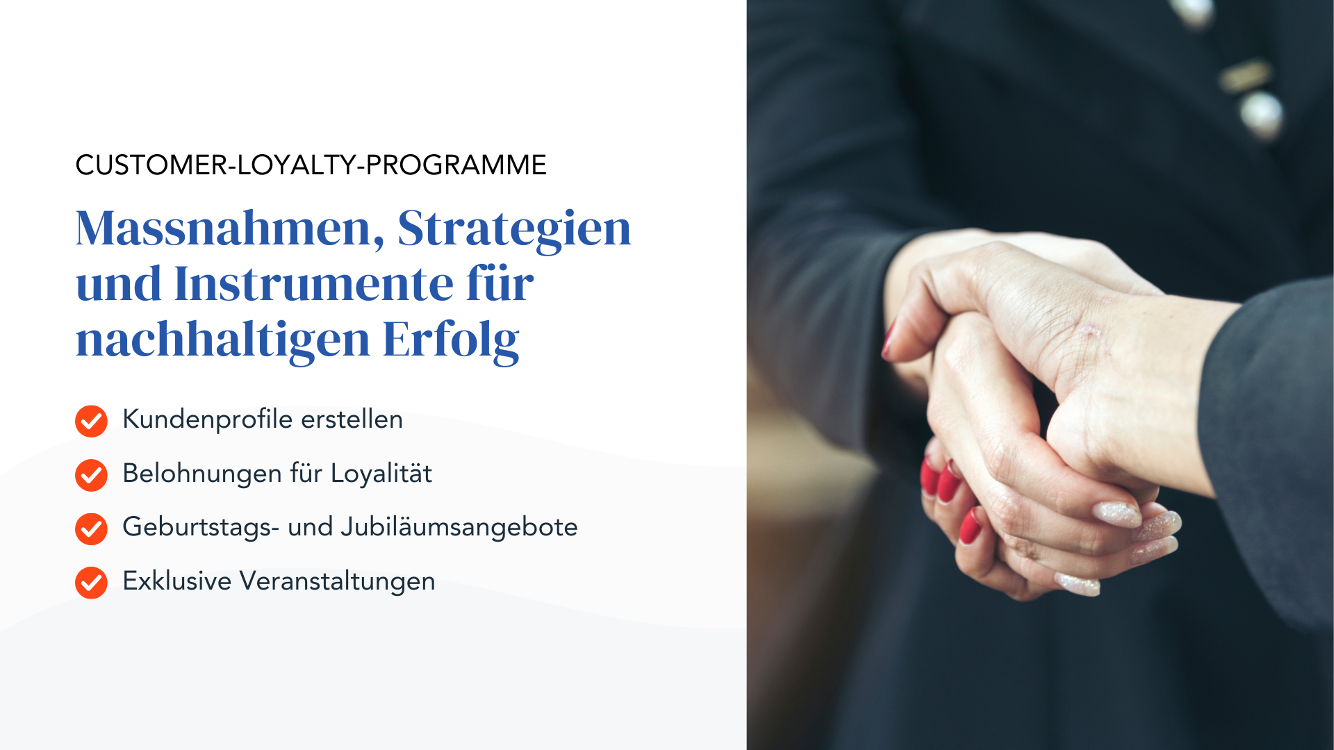 Customer Loyalty Programme - Massnahmen, Strategien und Instrumente für nachhaltigen Erfolg